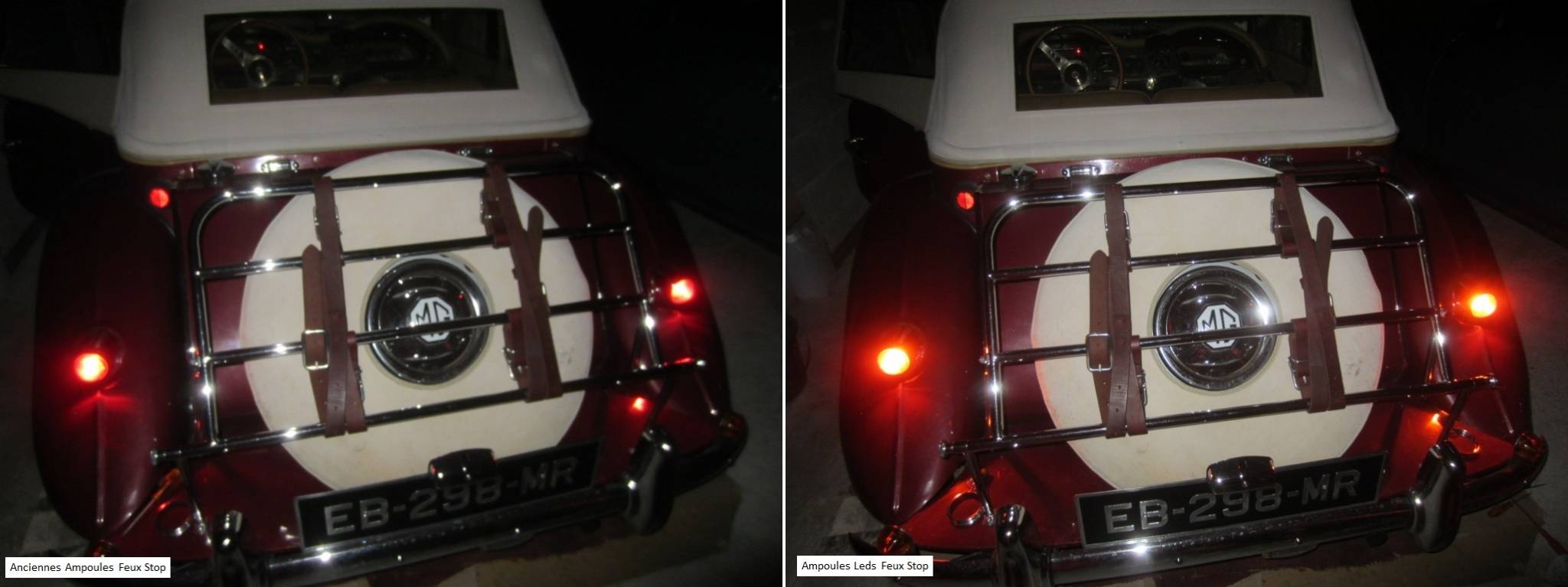 Ampoules anciennes - leds feux stop.JPG