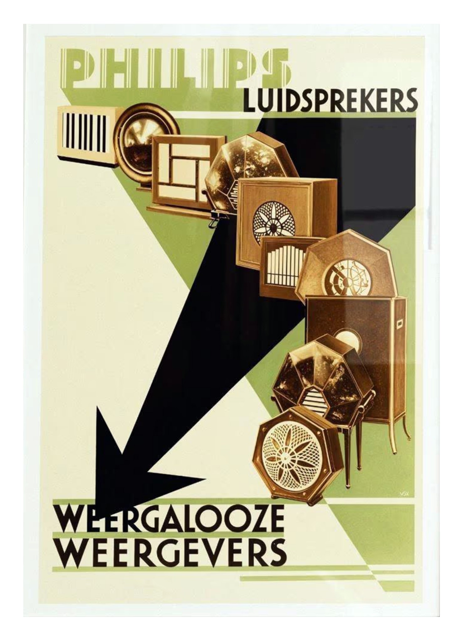 PHILIPS Luidsprekers radio Vintage .jpg