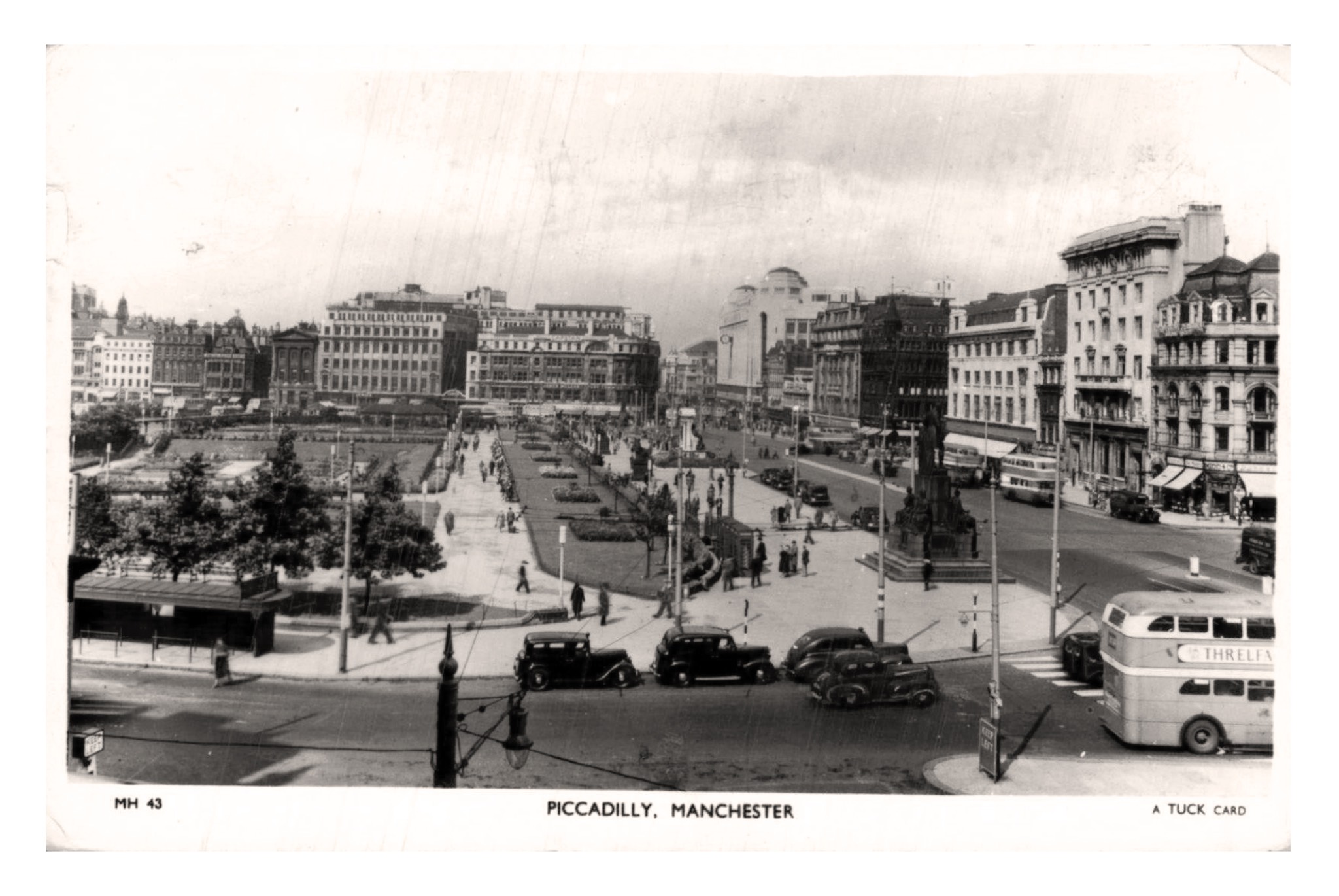 Manchester (UK), Piccadilly (Tuck MH 43).jpg