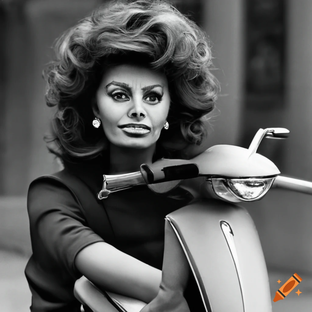 craiyon_190252_actress_Sophia_Loren_young_riding_a_scooter.png