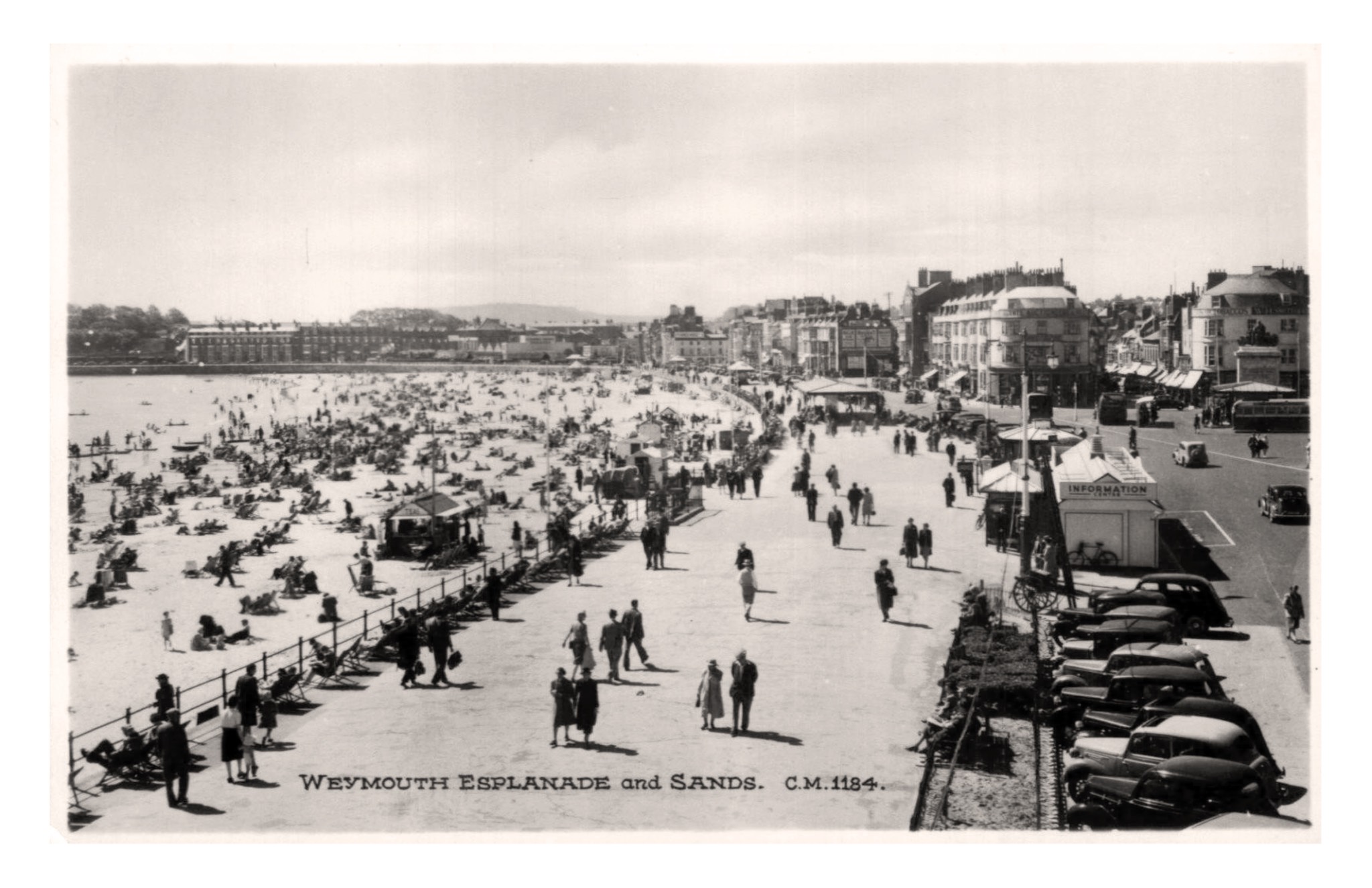 Weymouth (UK) Esplanade & Sands (CM 1184).jpg